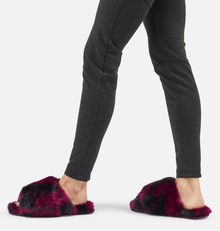 Womens Slippers Purple - Sorel Go™ - Mail Run - 675938-AQX